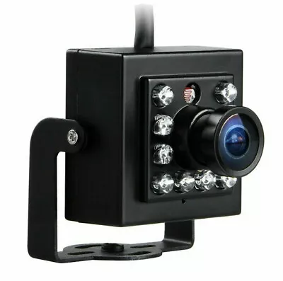 £34.99 • Buy ICustodian® IC-CAM13V-AHD HD 10 LED CAR TAXI CCTV CAMERA + 5M CABLE. 720P