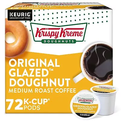 Krispy Kreme Classic Coffee Keurig K-Cup Pod Medium Roast 72 Count • $39.99