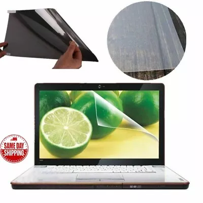 LCD Laptop Screen Guard Protector Notebook Anti Glare No Scratch Type 15.6  Wide • £5.99