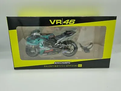 2021 Yamaha Yzr-m1 #46 Rossi Moto Gp Petronas Srt Au 1/12 Minichamps 122213046 • $144.05