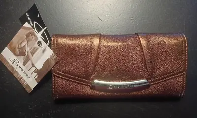 B Makowsky Bronze Metallic Bi-fold Wallet New With Tags • $30
