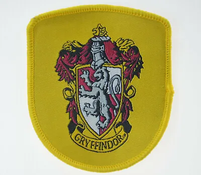 $2.32 • Buy Gryffindor Harry Potter Hogwarts Wizard School Crest House Sew On Patch 2x3  NEW