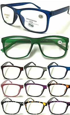 £3.99 • Buy Good Quality Big Lens Simple Plain Plastic Reading Glasses / Comfort Designed