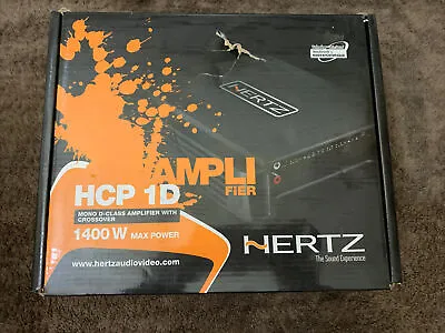 Hertz HCP 1D 1400 Watt Mono D-Class Amplifier With Crossover Amp New In Box • $249