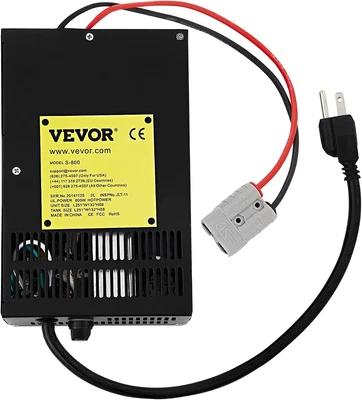 $119.95 • Buy 45 Amp RV Power Converter Charger 3-Stage Charging 800 Watts 13-16 Volts