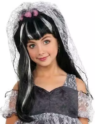 Child Monster Bride Witch Costume Wig Only (not Veil) Halloween • $9.99