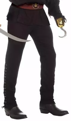 Buccaneer Pants Caribbean Pirate Captain Fancy Dress Halloween Costume Accessory • $29.77