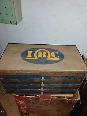 Vintage IRC Volume Control Kit + Capacitor Tin Case With Drawers. Dealer Display • $40