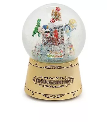 ⭐BRAND NEW⭐ Macy's Thanksgiving Day Parade Snow Globe 2023 - Musical Water Globe • $84.99