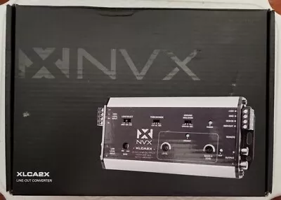 NVX XLCA2X 2-Channel Line Out Converter Digital Bass Enhancer • $50