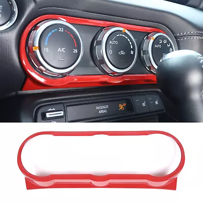 1PCS ABS Air Condition Button Knob Frame Trim Kit For Mazda MX-5 Miata 2016-2023 • $19.99