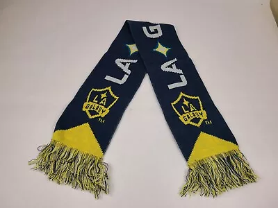 LA Galaxy Scarf Navy Blue Yellow White MLS Soccer Club SGA Souvenir Los Angeles • $9.59