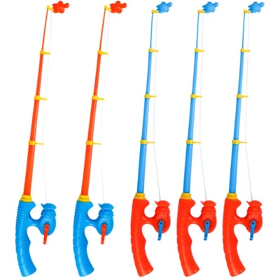 £12.65 • Buy 5 Pcs Plastic Magnetic Fishing Game Baby Magnetic Fishing Toy Fish Catching Pole