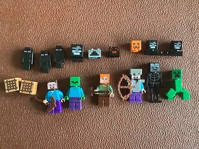 £3.20 • Buy LEGO Minecraft - 6 Mini Figures Plus Extra Parts.