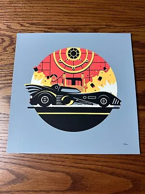 DKNG - The Batmobile Limited Edition Batman Movie Art Print BNG | Mondo • $99.99