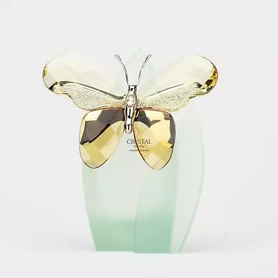SWAROVSKI Figurine Crystal Paradise Butterfly Almina Jonquilr 861934 • $260.17