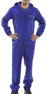 £39.36 • Buy Hooded Boiler Suit Polycotton Hooded Coverall - Beeswift Pcbshcar