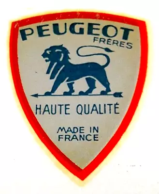 1960's Peugeot Bicycle Frame Decals Lot X2 Original Vintage Set Water Transfer • $14.90