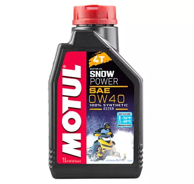 Motul - Snowpower 4t 0w40 1 Liter • $23.15