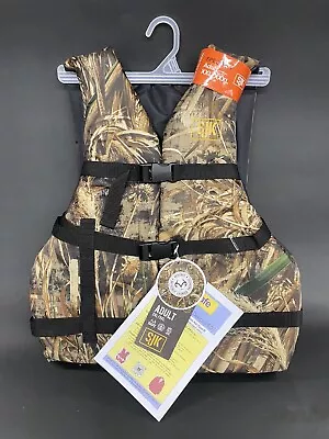 SJK Realtree Max 5 Adult 2XXL/3XXXL USCG Camo Life Jacket Vest • $15