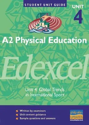 A2 Physical Education Edexcel Unit 4:... Hill Michael • £3.99