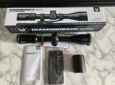 Vortex Optics 6-24x50 Diamondback Tactical FFP MRAD Riflescope • $349