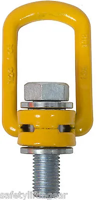 Grade 100 Swivel Lifting Load Ring Sizes From M8-M36 Available Fully Certified • £25.94