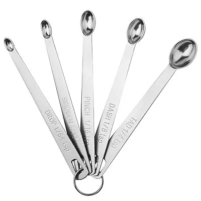 Measuring Spoons Set Mini Teaspoon Measuring Spoons Tiny Tsp Metal Measurin... • $16.57