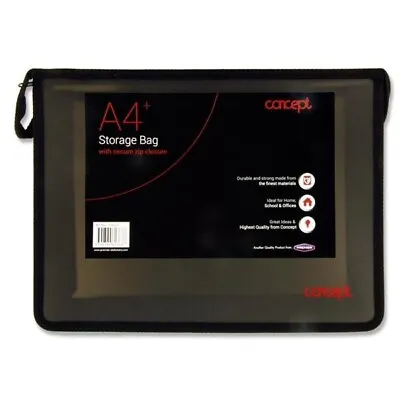 A4 File Wallet Bag Storage Document Folder Protective Wallet File Storage Bag • £7.17