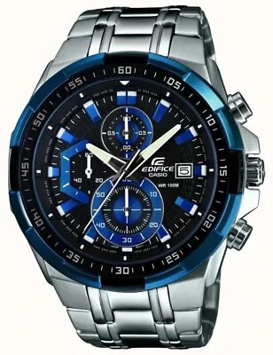 Casio Edifice EFR-539D-1A2 Chronograph Stainless Steel Wrist Watch For Men • $202.50