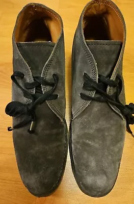 John Varvatos Men’s Size 9 M  Gray Suede Ankle Lace Up Chukka Boots  • $29.95