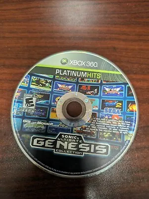 Sonics Ultimate Genesis Collection (Xbox 360 2009) NO TRACKING DISC ONLY #A6350 • $7.95