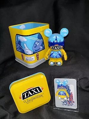 Disney Store Vinylmation New York Taxi Exclusive  With Tin 3  Mint Rare!! • $18