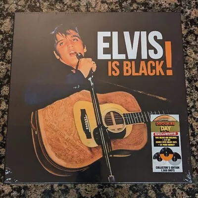 USA Stock! Elvis Presley - Elvis Is Black! 🔥 3 LP Colored Vinyl Record RSD 2023 • $113.88