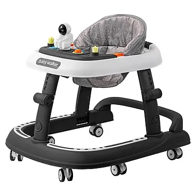 Infant Foldable Baby Walker  Push Walker With Wheels Music Activity Center Boys • $69.99