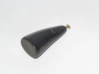 Vintage Black Horn Pendant Jewelry (292S) • $17.99