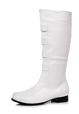 White Storm Trooper First Order Moon Knight Trooping Cosplay Costume Boots • $66.95