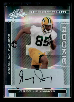 2006 Absolute Memorabilia #151 Greg Jennings /125 Spectrum AUTO • $19.99