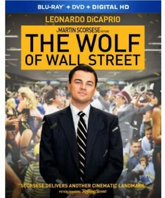 The Wolf Of Wall Street (Blu-ray + DVD + Blu-ray • $6.19
