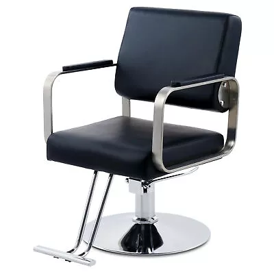 Adjustable Styling Salon Chair Swivel Barber Chair Hydraulic Spa Equipment • £147.01