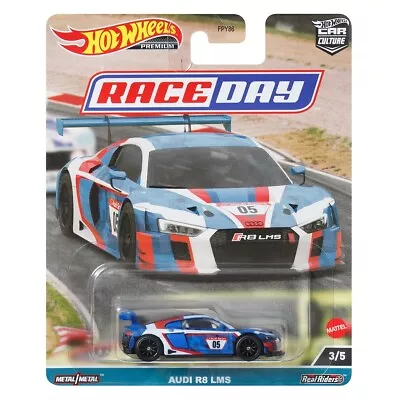 Hot Wheels 2023 Car Culture Race Day Audi R8 LMS 1/64 Diecast Car • $10.99