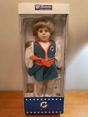 NFL-Miami Dolphins Cheerleader Doll-America's Sweethearts-Caroline • $49