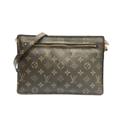 LOUIS VUITTON M51205 Monogram Shoulder Bag Enghien 2WAY Crossbody Clutch Bag • $368