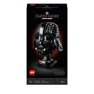LEGO 75304 Star Wars Darth Vader Helmet Adult Set 18+ 834pcs • £64.95