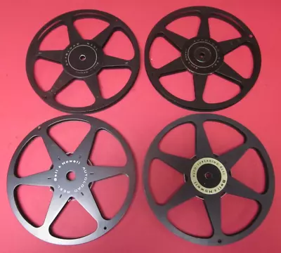 Lot Of 4 Bell & Howell 400-ft. Take Up Reels Auto-threading Super 8 + 8mm Film • $20