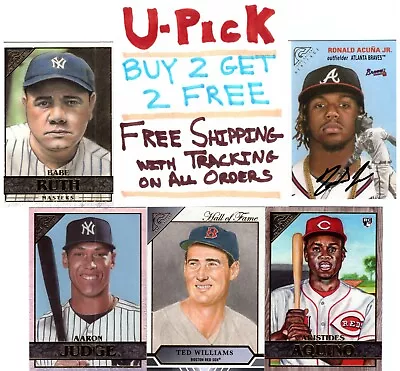 2020 Topps Gallery Base Insert RC - Buy 2 Get 2 FREE - Ships Tracked FREE • $1.29