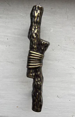 Hickory Twig Log Cabin Farm P382-BBM 3” CC Southwest Lodge Pull Blackened Brass • $7.49