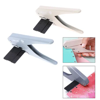 Mushroom Hole Shape Punch For Happy Planner Disc Ring DIY Paper Cutter Pun_`h • $13.79