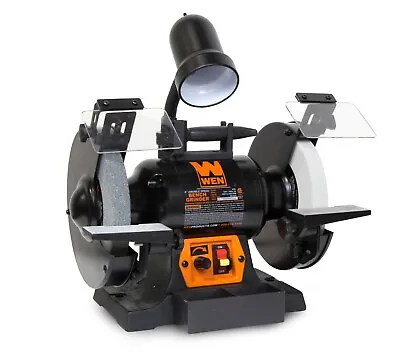 WEN BG4280 5-Amp 8-Inch Variable Speed Bench Grinder With Flexible Work Light • $155.89