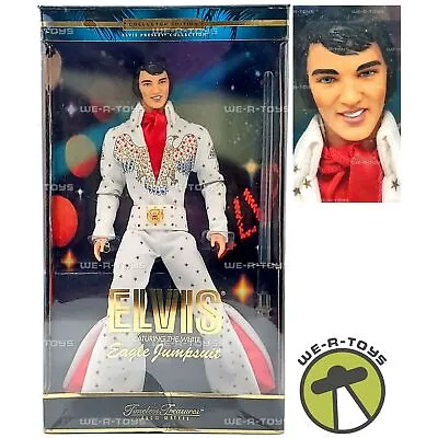 Elvis Feat. The White Eagle Jumpsuit Timeless Treasures Doll 2000 Mattel NRFB • $89.96